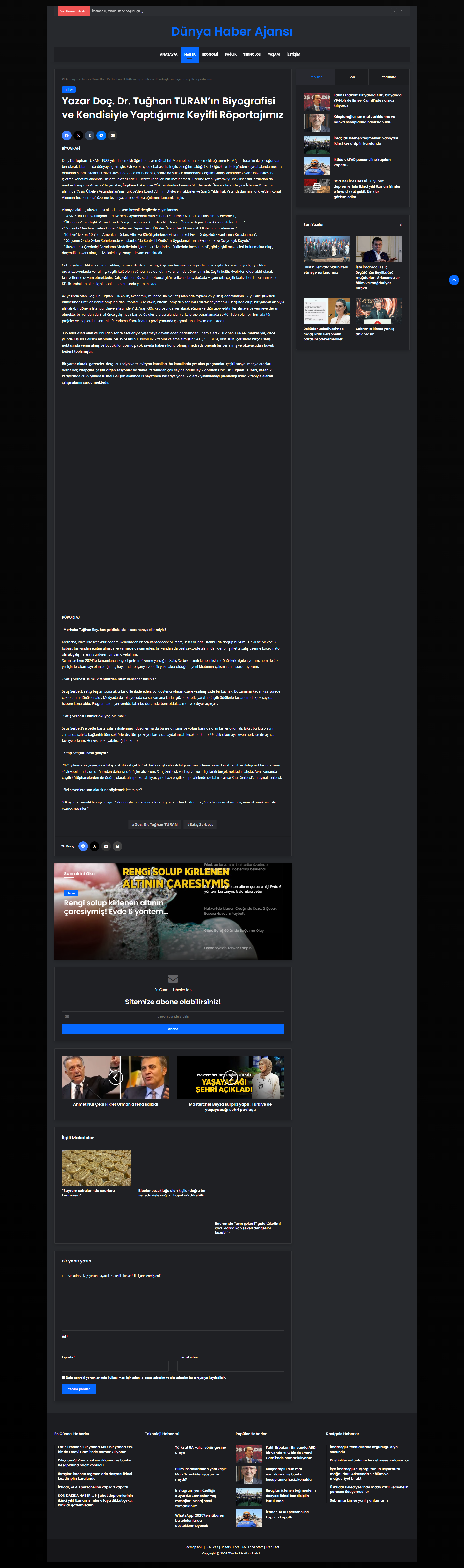 www.dunyahaberajans.com.tr
