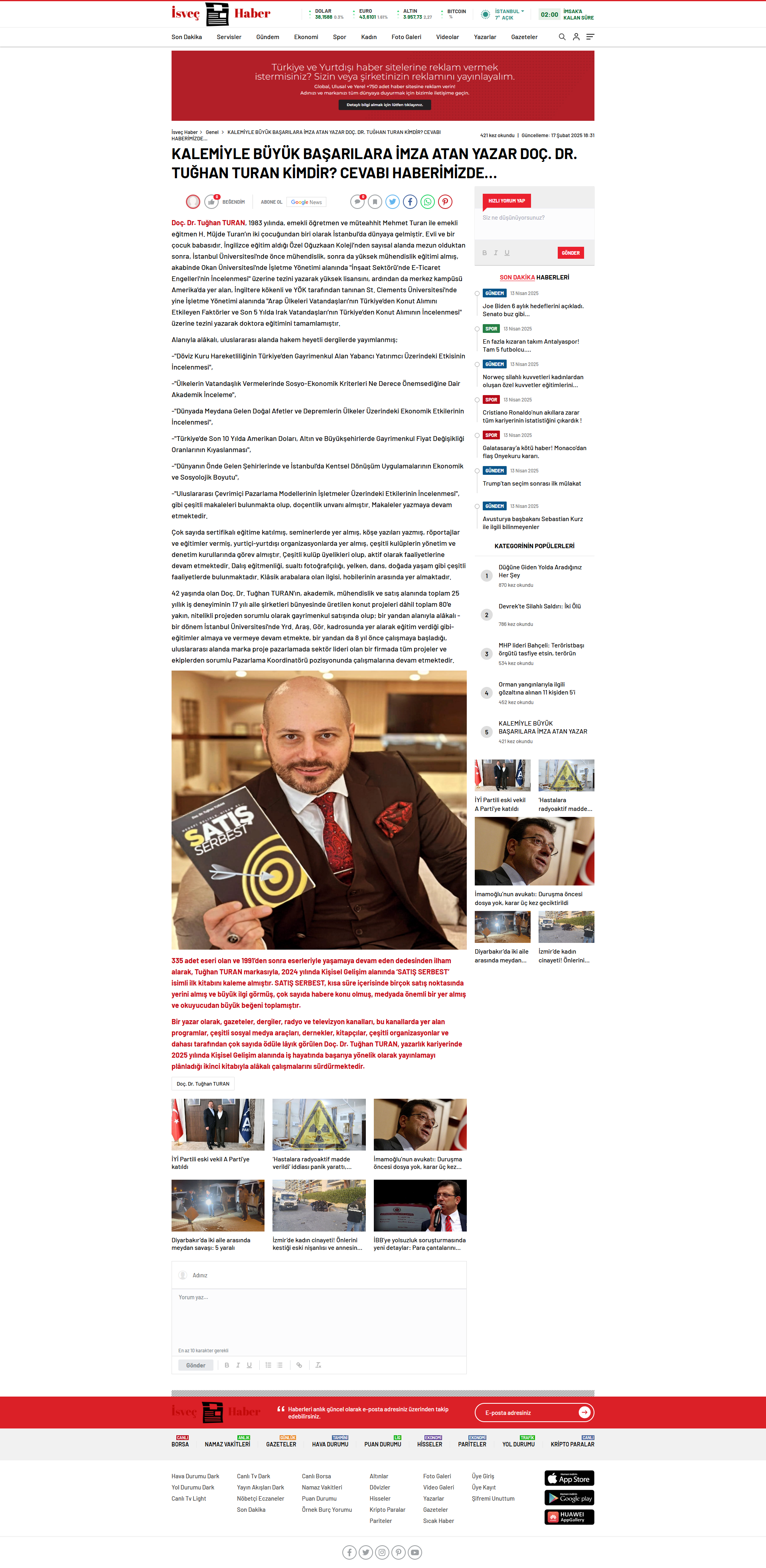 www.isvechaber.com.tr