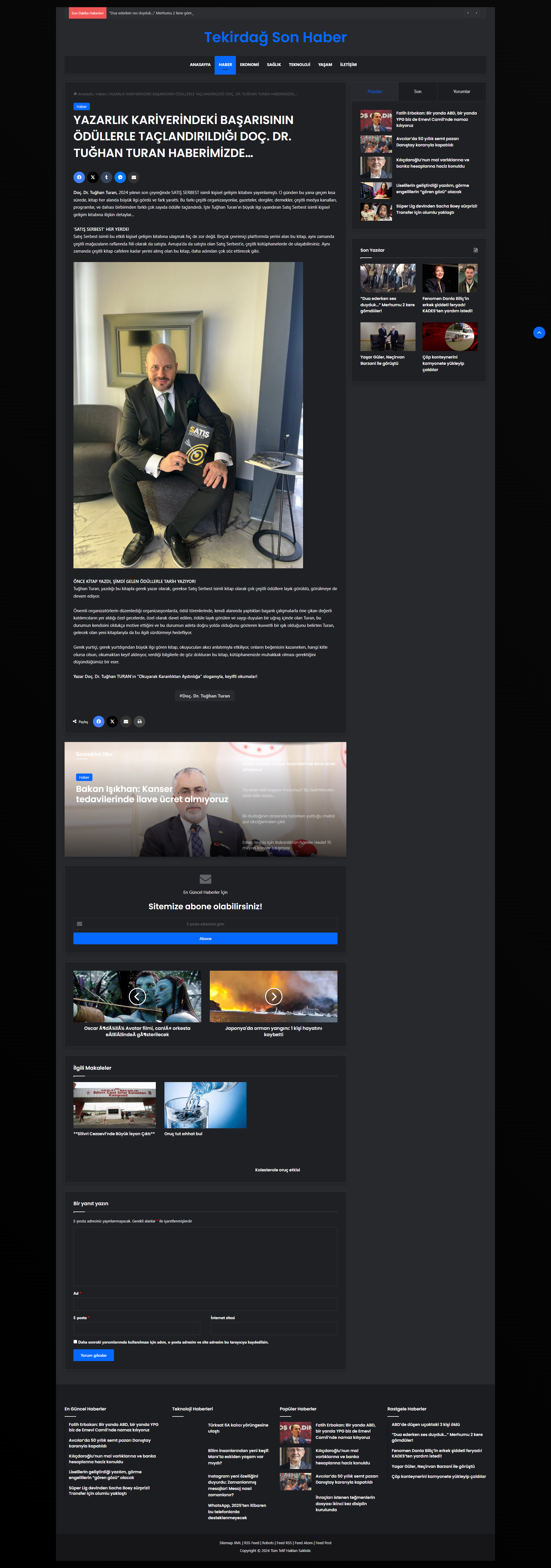 www.tekirdagsonhaber.com.tr